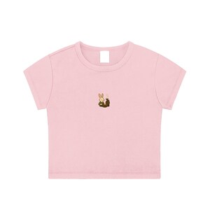 Snow Washed Crop Top