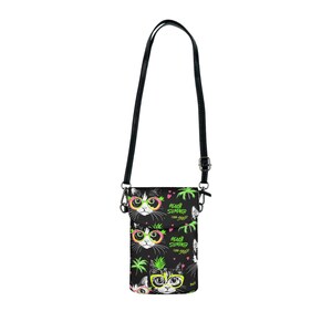 Niedliche Katzenmuster-Handytasche, kleine Umhängetasche, ideales Geschenk für Katzenliebhaber, Festival-Zubehör, den täglichen Gebrauch, Reisetasche,