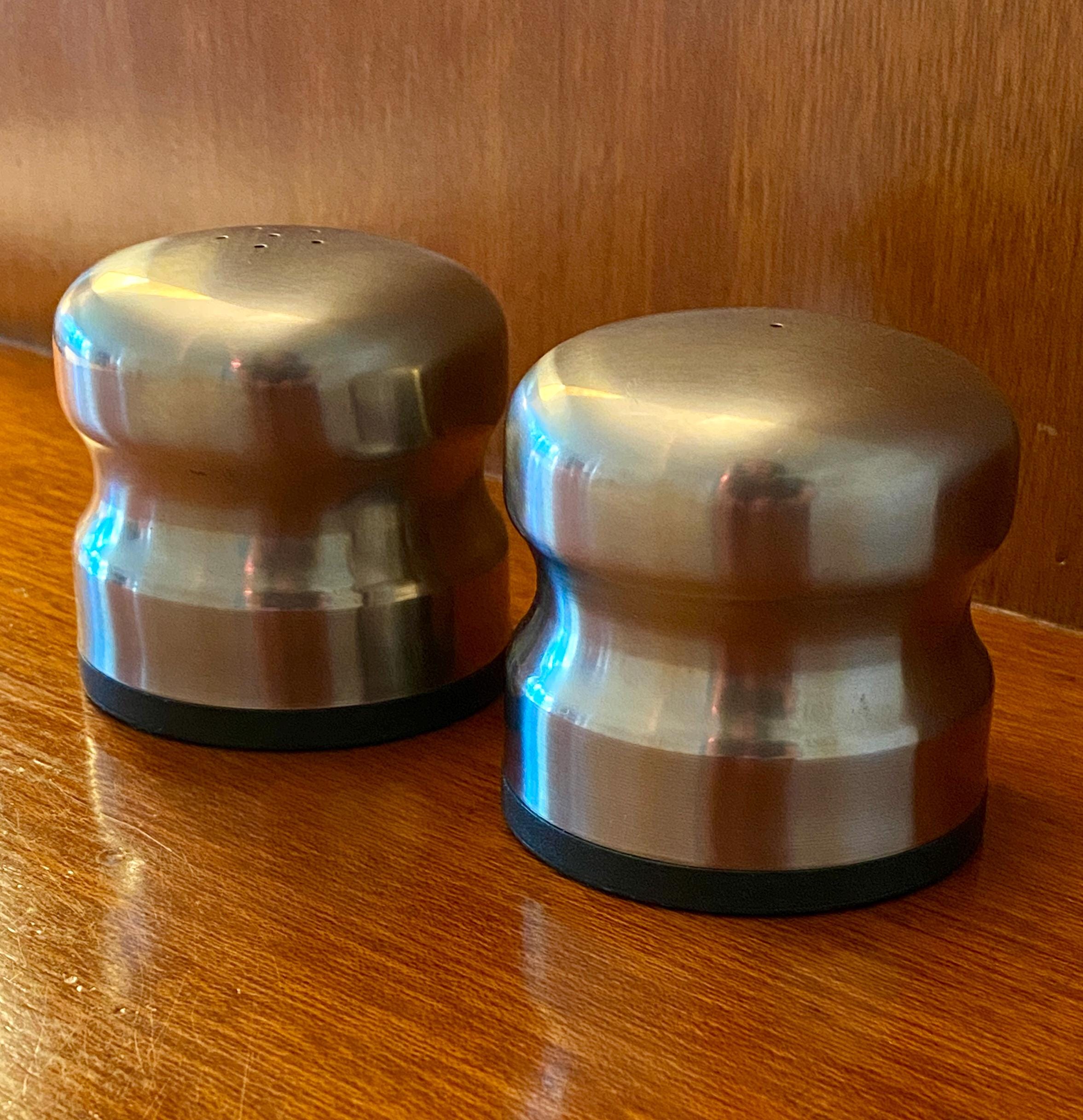 Danish Design Stainless Steel Salt and Pepper Shakers - Etsy