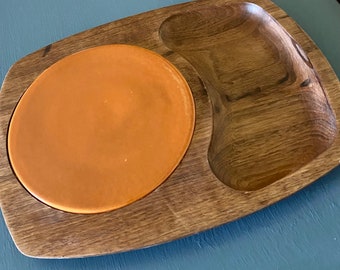 Gladmark Walnut and Tile Cheeseboard