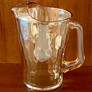 Carnival Glass Lusterware Pitcher