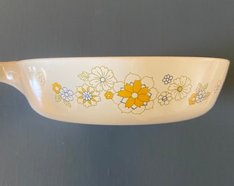Corning Ware Floral Bouquet skillet