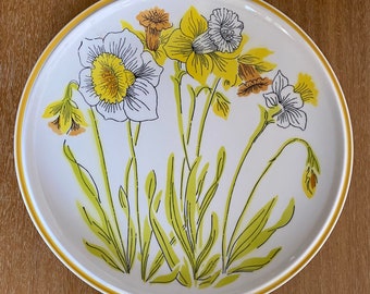 Mikasa Everfresh Daffodils Large Platter