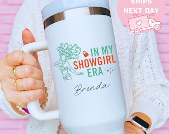 Showgirl Era Personalized Cup, Showgirl Birthday Present, Personalized Showgirl Tumbler, Showgirl Themed Party, Showgirl Era Cup