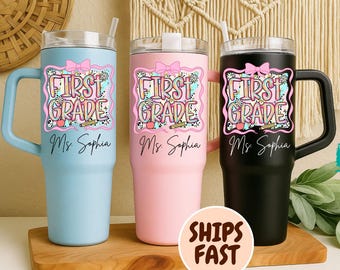 Teacher Gift, Personalized Tumbler Gift for Teacher, Teacher Tumbler, Teacher Appreciation Gift, Pencil Skinny Tumbler, Teacher Gifts