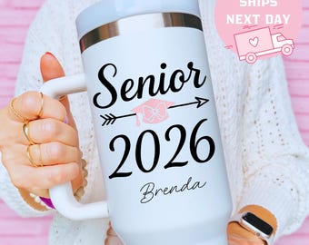 Senior 2026 Graduation Cup, Personalized Senior Year Cup, Class of 2026, High School Senior, Graduation Celebration, Senior Gift