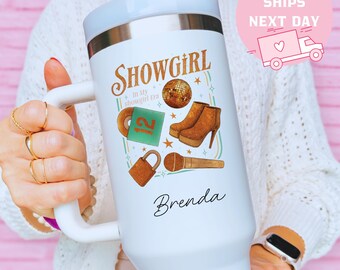 Showgirl Era Cup, Personalized Showgirl Tumbler, Showgirl Birthday Present, Showgirl Gift Idea, Showgirl Era Party, Custom Name Cup