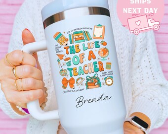 Teacher Retirement Cup, Retired Teacher Cup, Personalized Teacher Tumbler, Teacher Retirement, Teacher Appreciation, Retirement Party