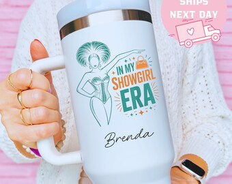 Showgirl Era Personalized Cup, Custom Name Showgirl Tumbler, Showgirl Era Birthday Present, Showgirl Era Party Favor, Showgirl Gift Idea