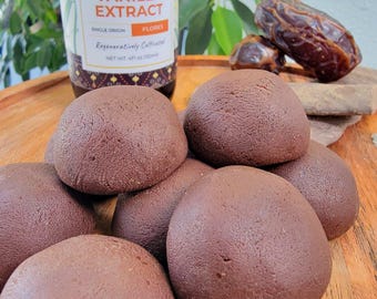 Organic Vegan Dark Chocolate Truffles | Dairy-Free, Gluten-Free, Oil-Free, Soy-Free Dessert l Assorted Flavors