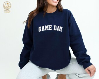 School Game Day Sweatshirt, Football, Baseball, Softball, Soccer