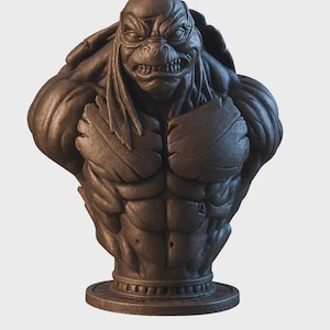 Ninja Turtle Bust – Premium 3D Printed Fan Art Collectible