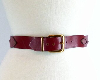 dark red belt