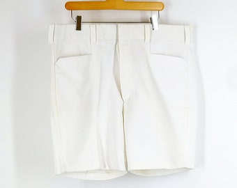 Vintage Polyester Shorts, St. Cloud, 1970s 40 Inch Waist