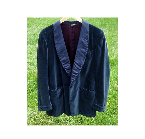 brooks brothers smoking jacket