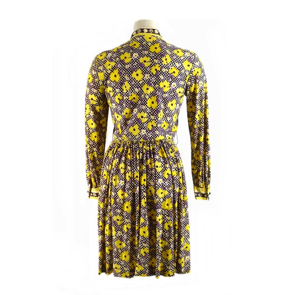 1960s Dress, Vintage Shirtwaist with Pussy Bow, B… - image 5
