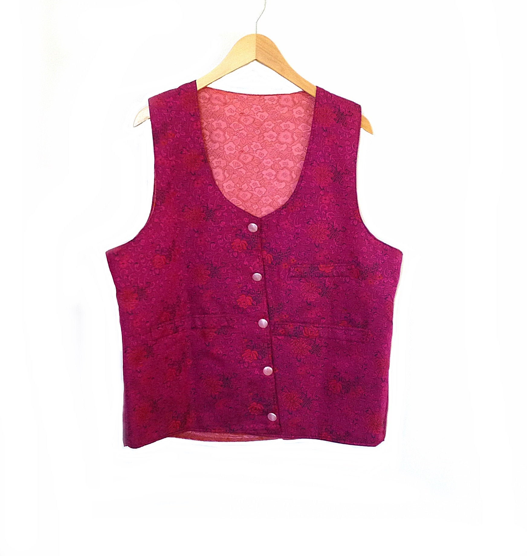 womens brocade vest