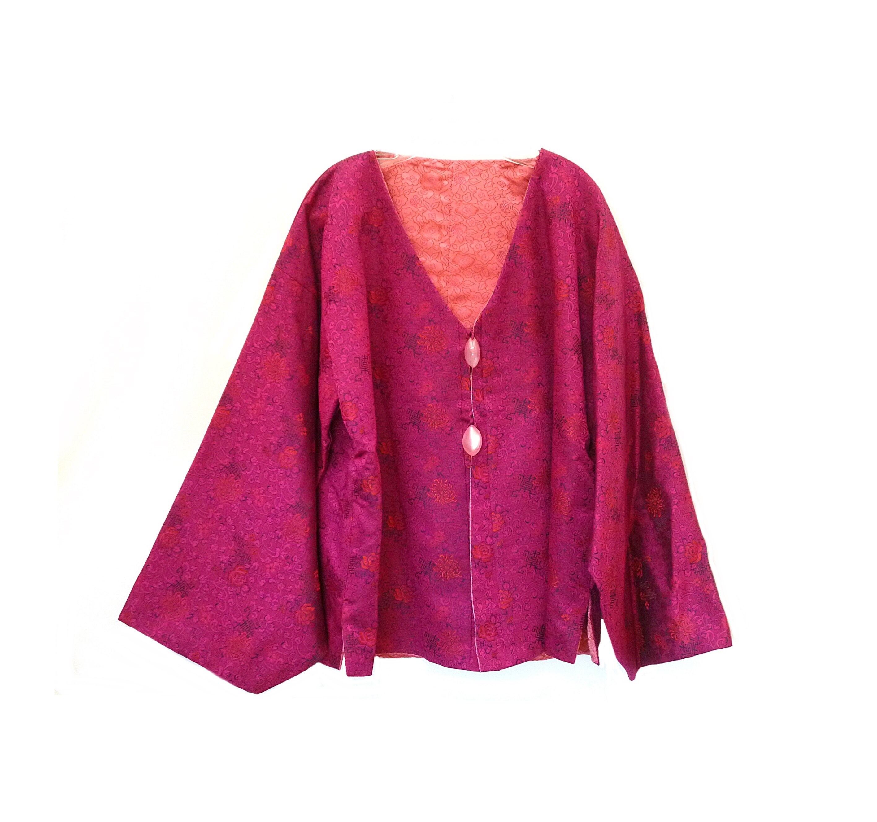 plus size brocade jacket