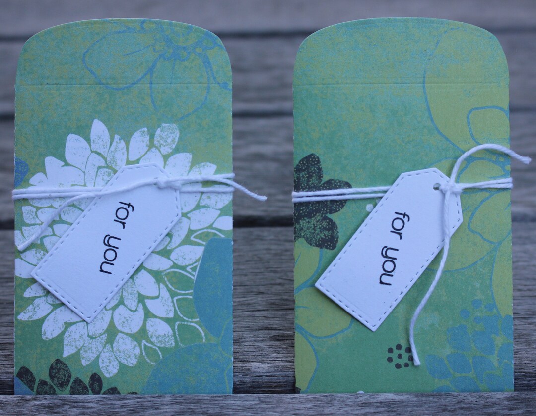 Gift Card Holders Floral Gift Card Holders Birthday Gift Etsy