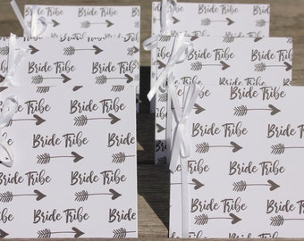 Bridesmaids Mini Notecards, Bride Tribe Mini Notecards, Bridal Mini Notecard Set