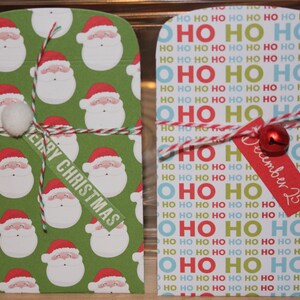 Christmas Gift Card Holders,  HoHoHo Gift Card Holder, Santa Claus Gift Card Holder, Holiday Gift Card Holders, Christmas Stocking Stuffers