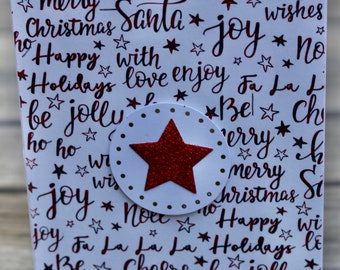 Military Christmas Card, Christmas Sentiment Card, Christmas Card