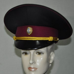 Soviet Russian Navy Officer Cap Hat Badge - USSR Military Naval Cockade Repro