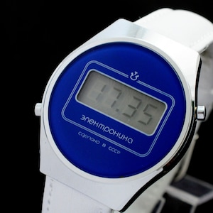 Original Veri Rare ELEKTRONIKA  LCD Digital watch Russian Quartz USSR