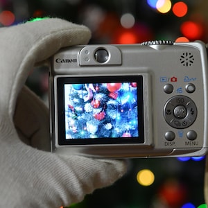 Canon Digitalkamera PowerShot A550 7.1 Silber Digitalkamera + Sd-Karte getestet