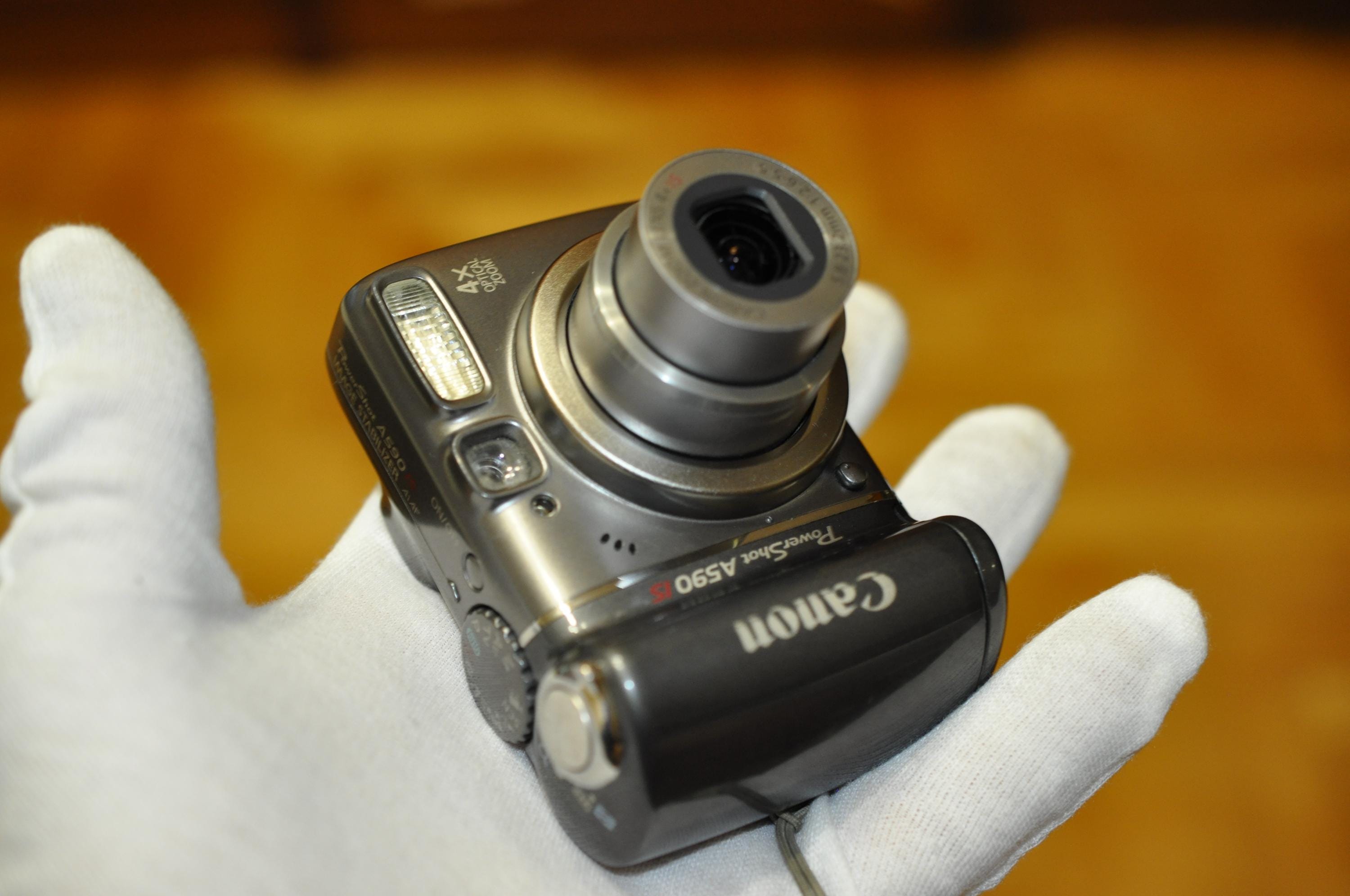 Canon Powershot A590 IS 8.0MP Digital Camera - Gray - Etsy