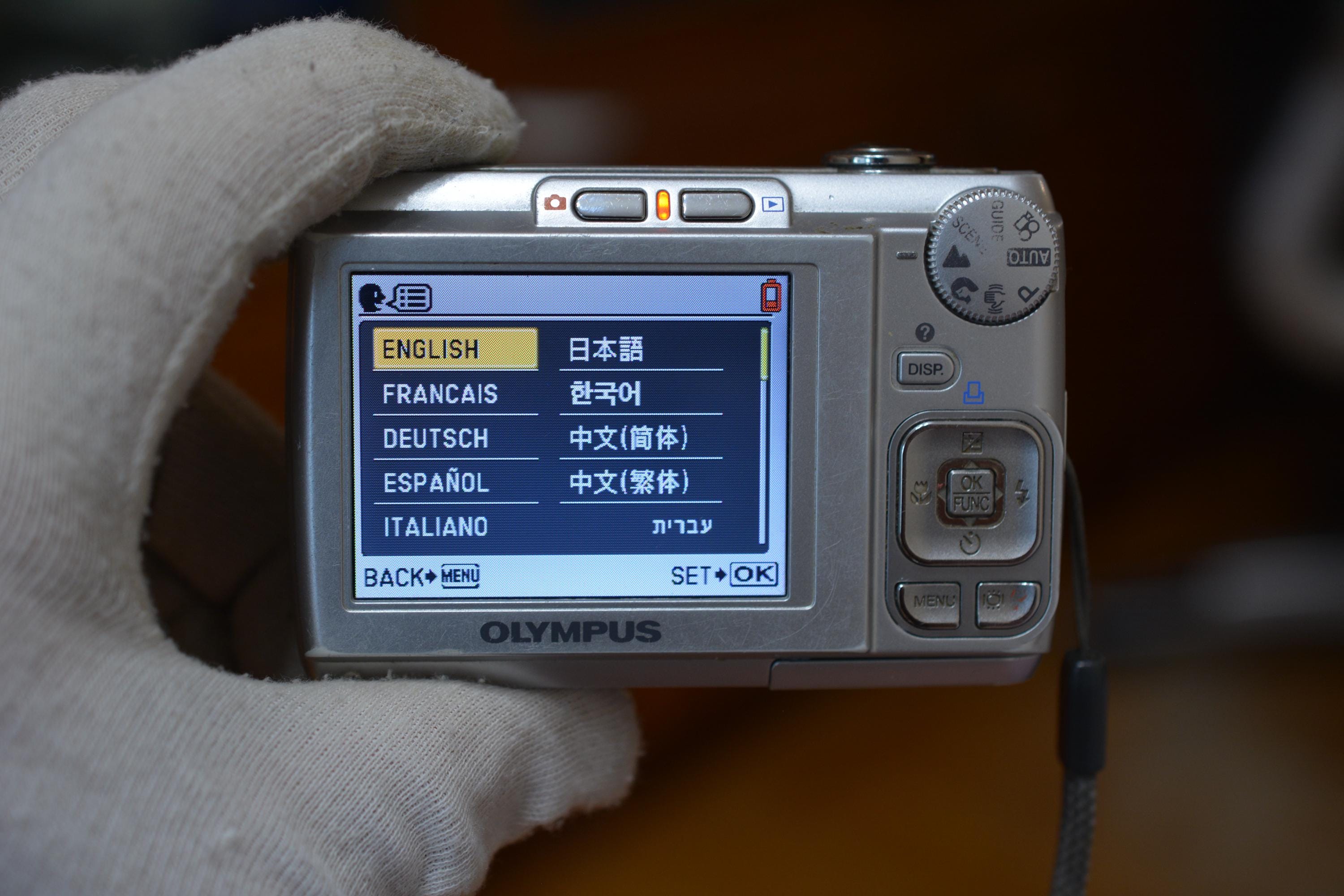 オリンパス FE-310 8.0MP 5倍光学ズーム ビンテージ デジタルカメラ 