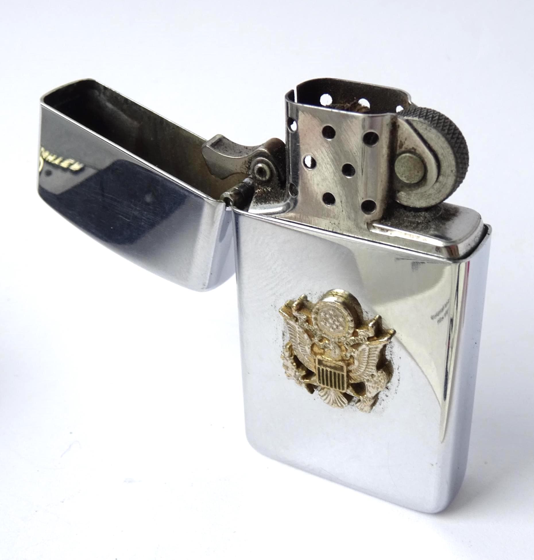 Vintage Rare Us Army Emblem ZIPPO Lighter Bradford PA K XI 1990 - Etsy