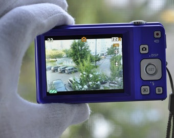 CASIO EXILIM 14メガピクセル パープル Amazon.co.jp: CASIO デジタルカメラ EXILIM 1410万画素 5倍