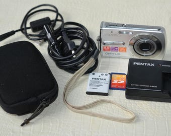 m3506 PENTAX Optio DIGITAL l-10 ジャンク品 Pentax Optio L36 Digital Camera 8MP 3x Optical Zoom Works - Etsy