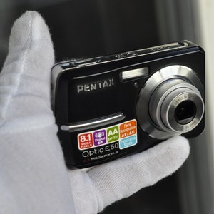 Pentax Optio E50 8.1MP Digital Camera blackTested