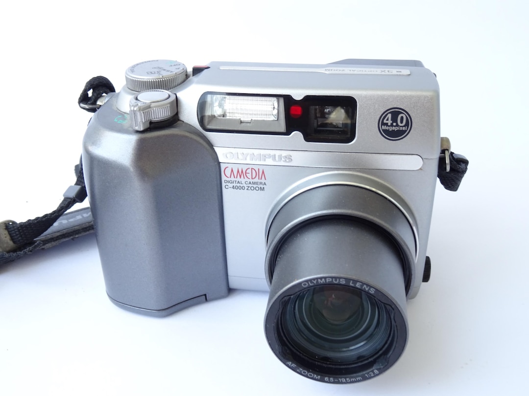 Olympus C-4000 Zoom 4MP Digital Camera - Tested & Working - Etsy