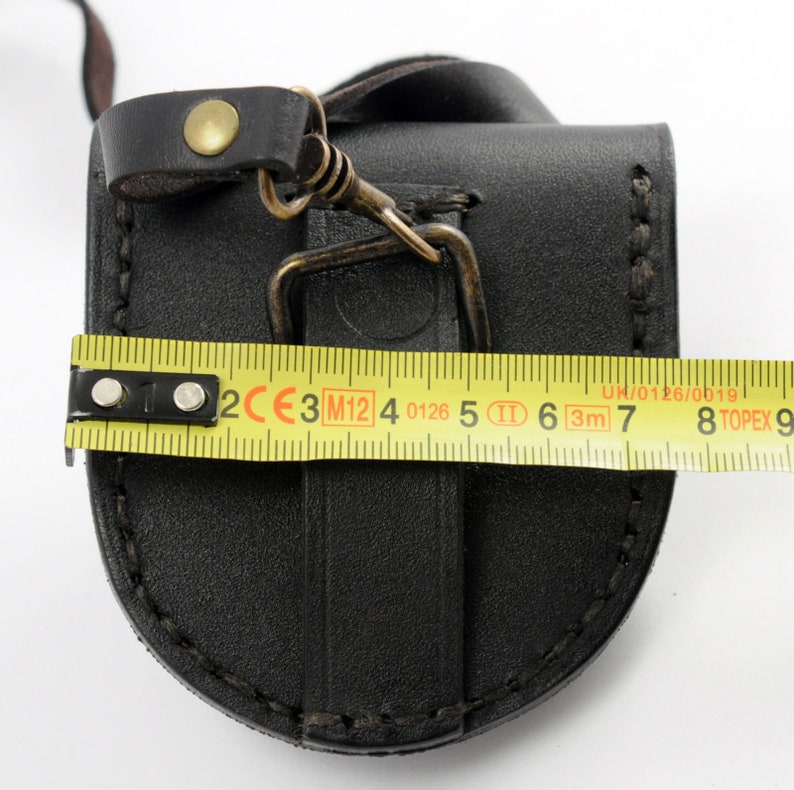 Strap new genuine leather pocket watch belt pouch bag CASE Etsy