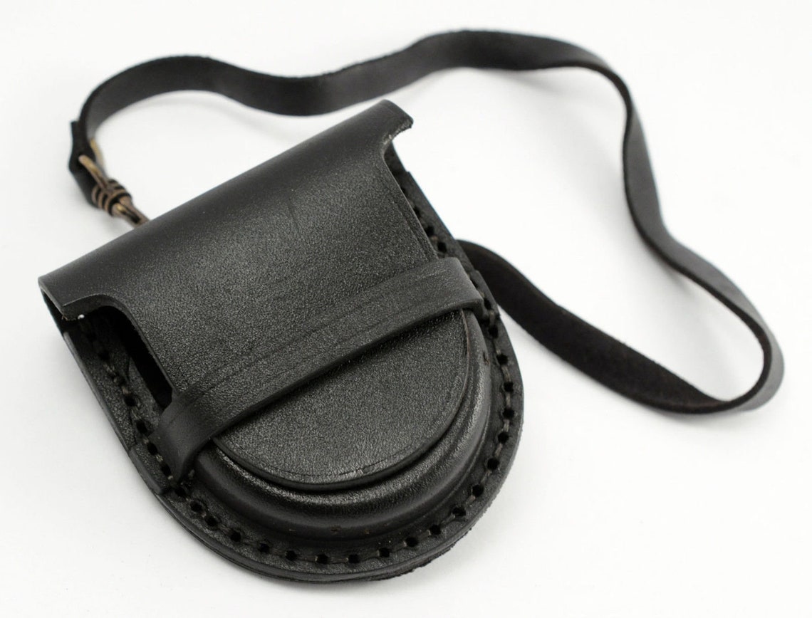 Strap New Genuine Leather Pocket Watch Belt Pouch Bag CASE 50 Etsy