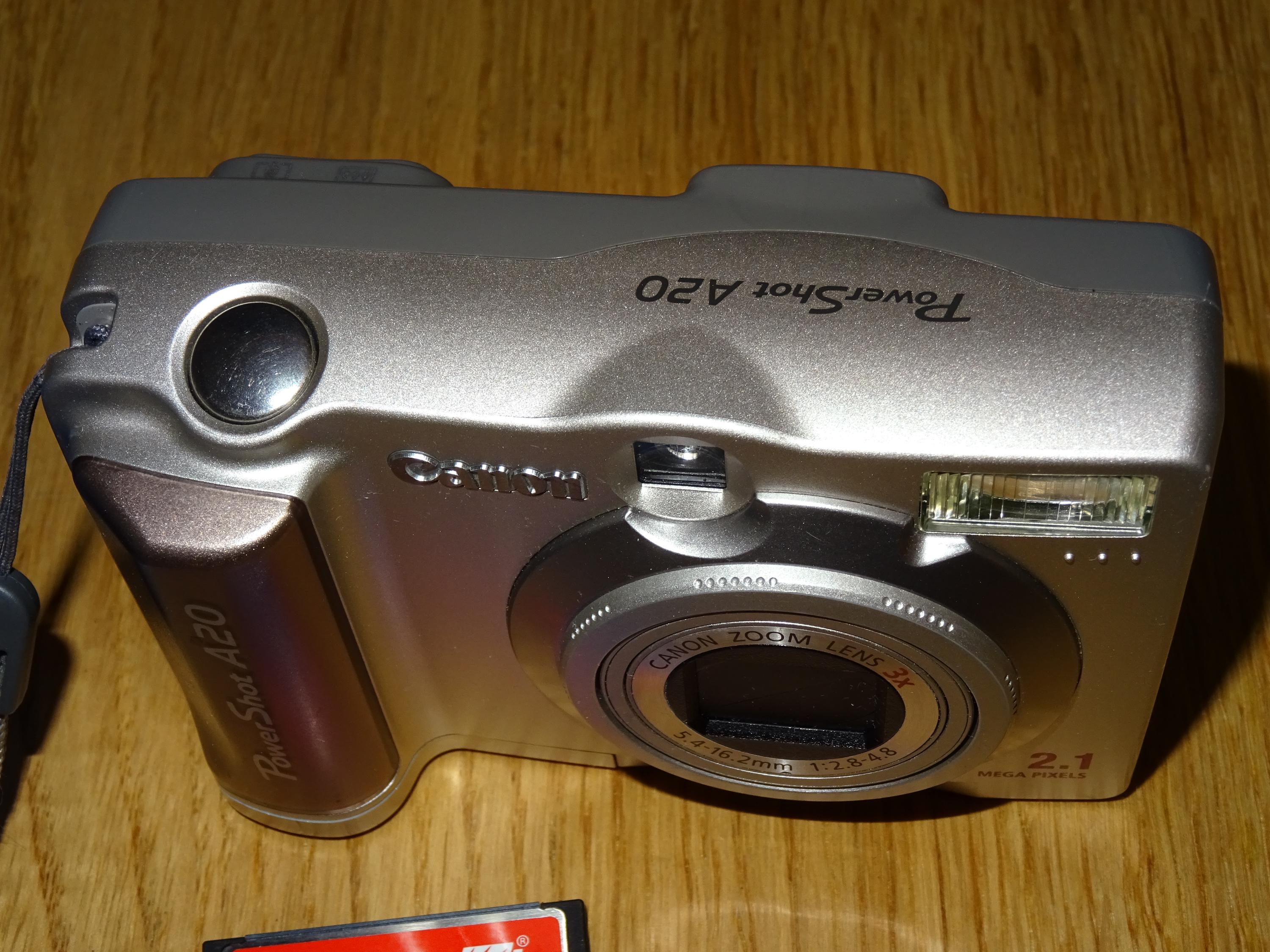 Canon PowerShot A20 コンパクトデジタルカメラ 2.1MP メモリーカード 