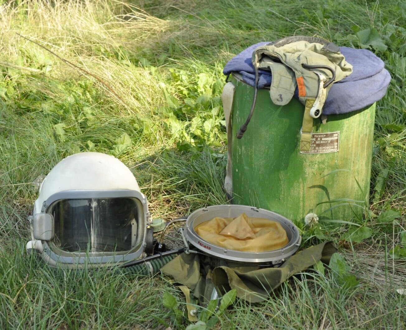 HELMET Gsh-6a Mig-21 Pilot Air Force Сomplete SET HIGH Altitude
