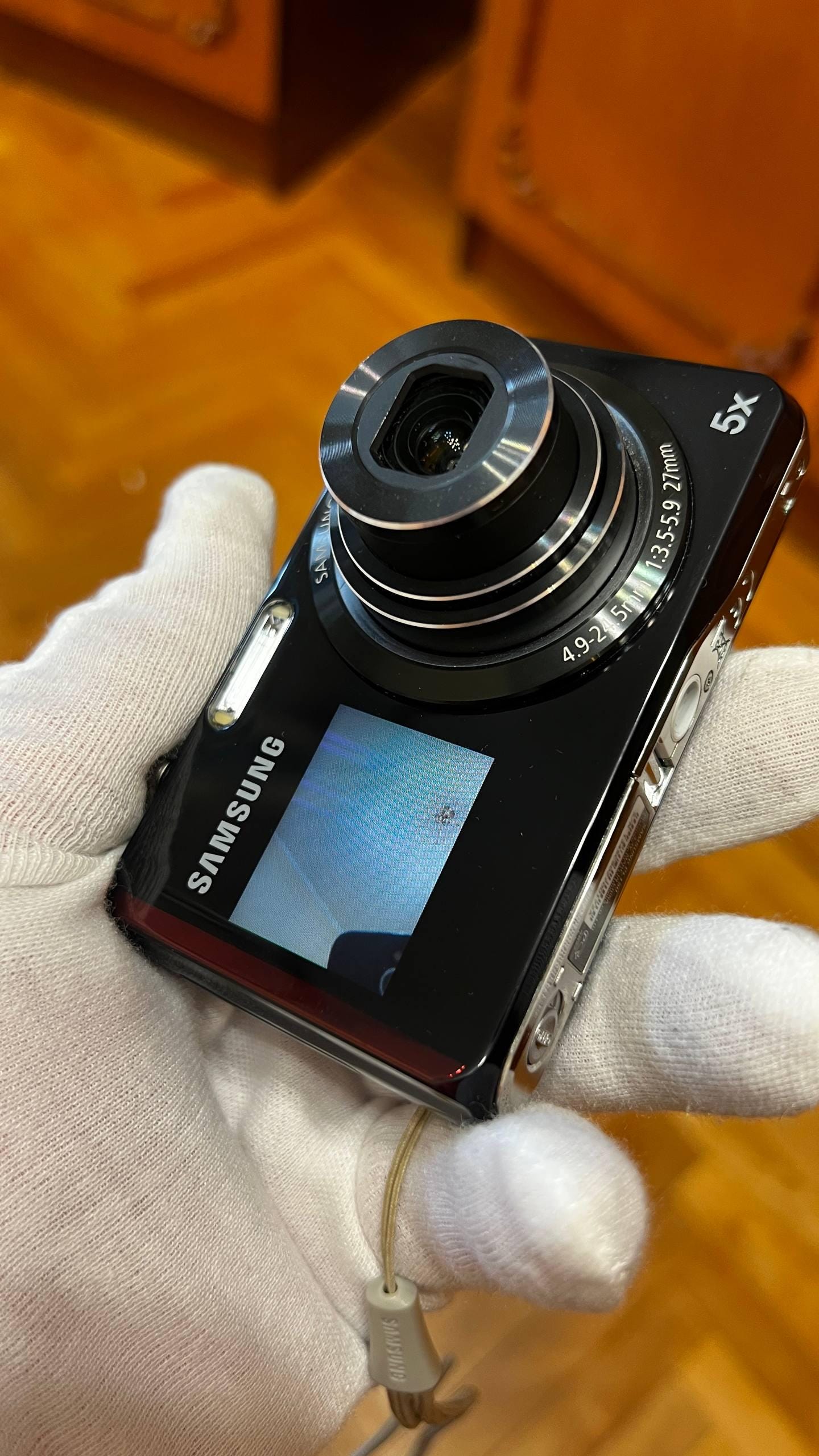 Samsung Digital Camera PL150 12.4MP Selfie Screen Black Tested - Etsy