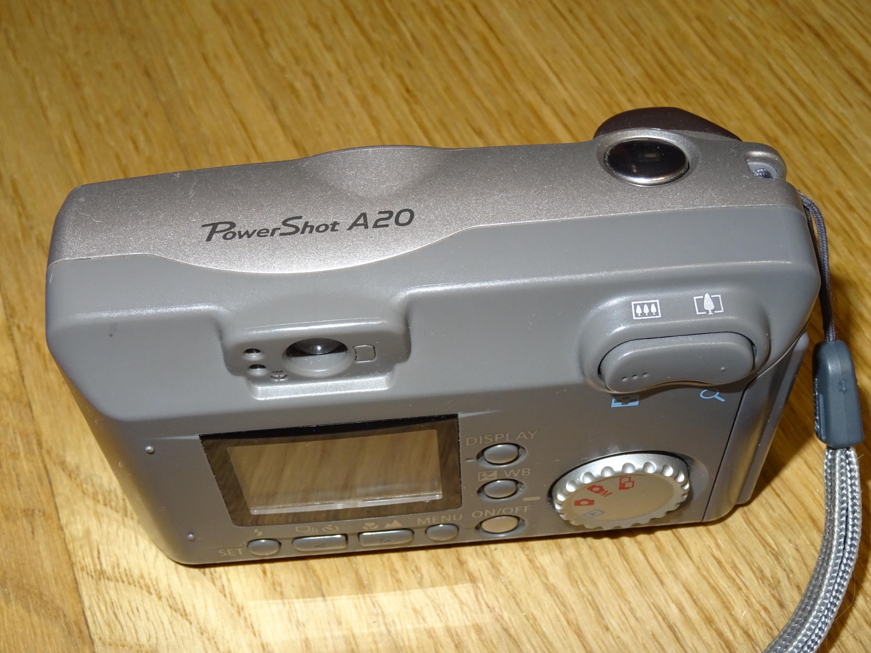 Canon PowerShot A20 コンパクトデジタルカメラ 2.1MP メモリーカード 