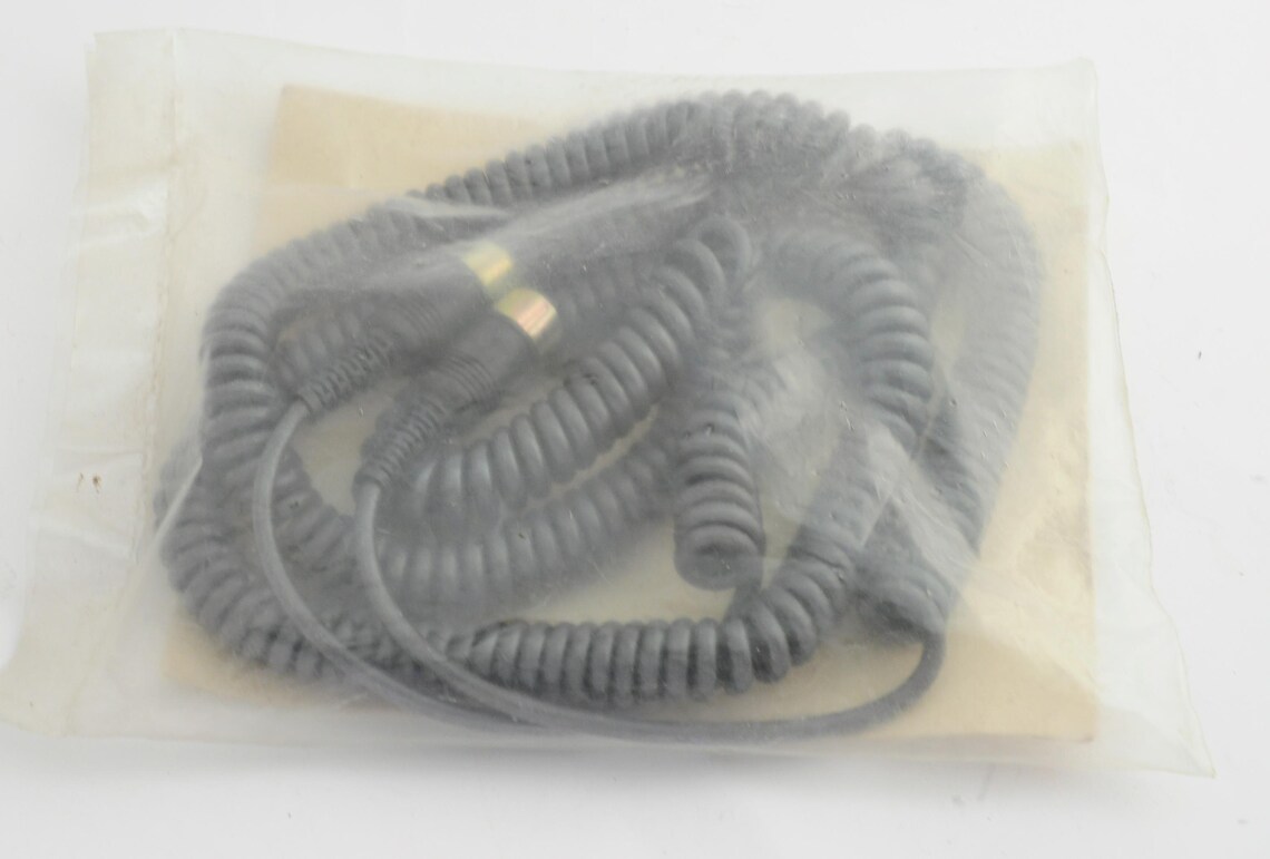 Vintage spiral shielded electric Guitar cord 1970s, foto 3 di 5