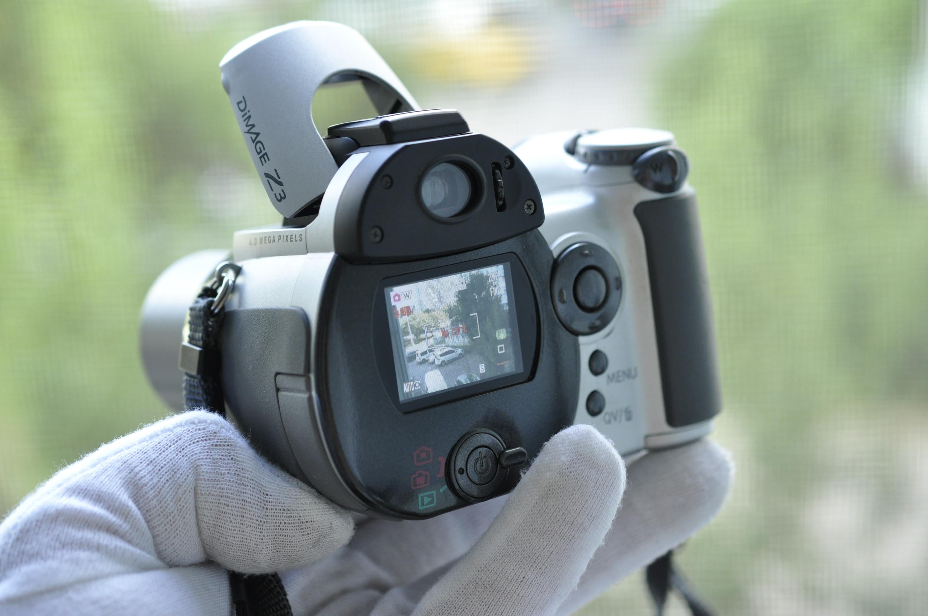 Konica Minolta Dimage Z3 4.0MP Digital Camera -silver - Etsy