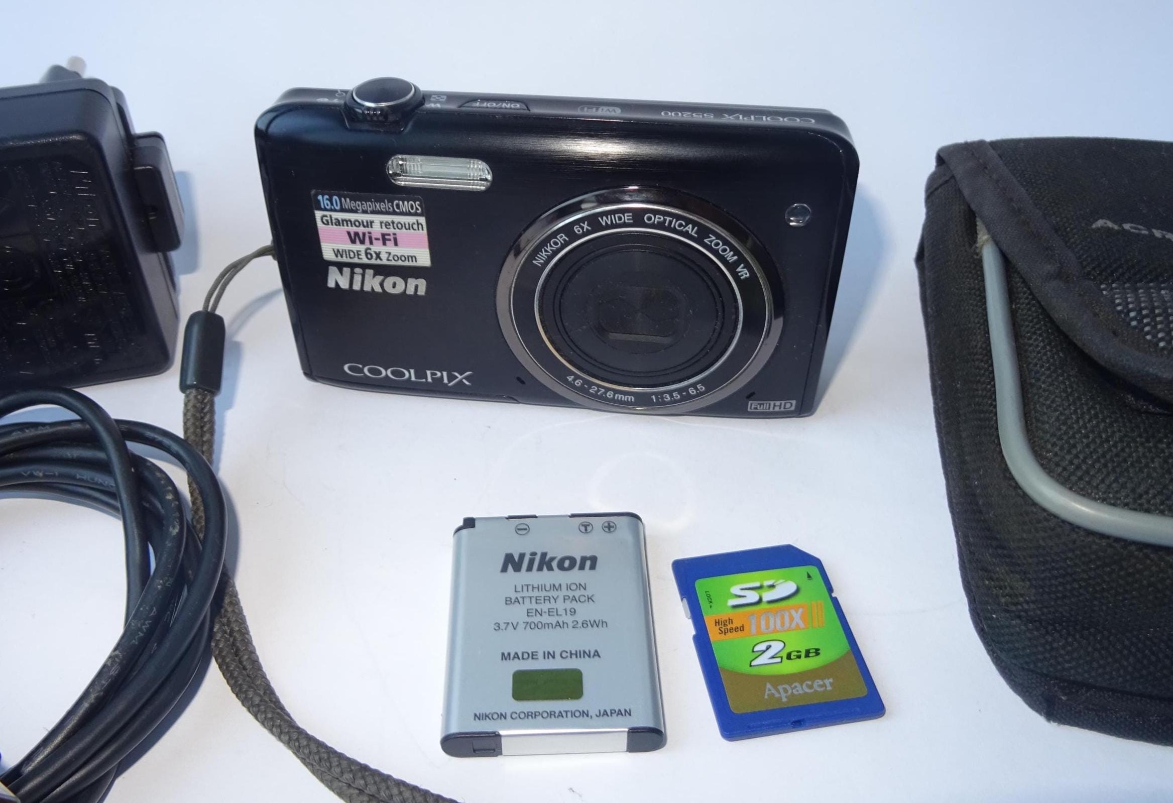 Nikon Coolpix S5200 - Etsy