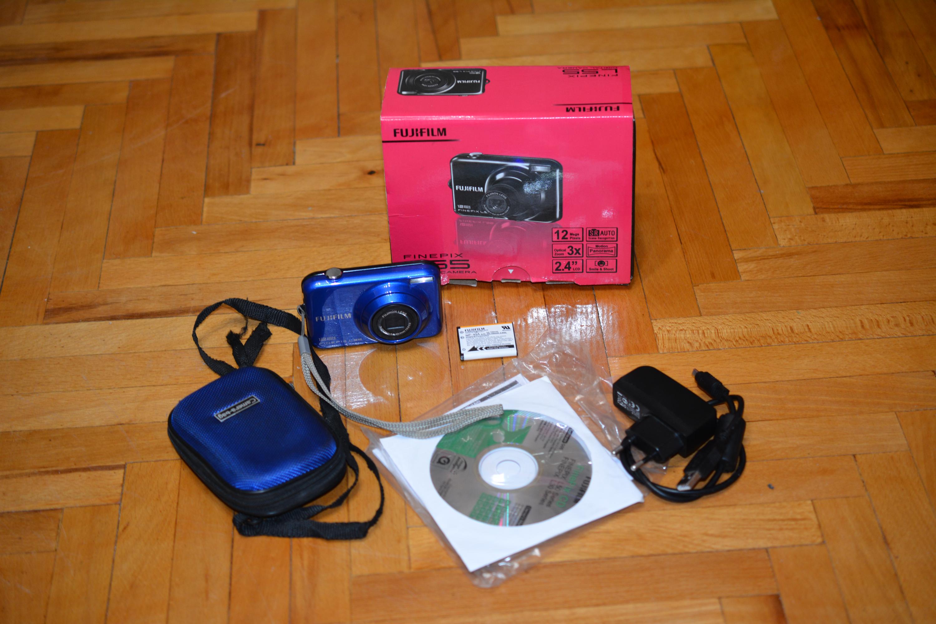 Digicam Fujifilm Finepix L55 12.0MP Digital Camera Blue Tested