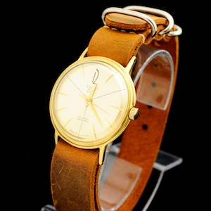 POLJOT de LUXE vintage USSR Russian watch 29 jewels 1MChZ Automatic shock-resist  Au