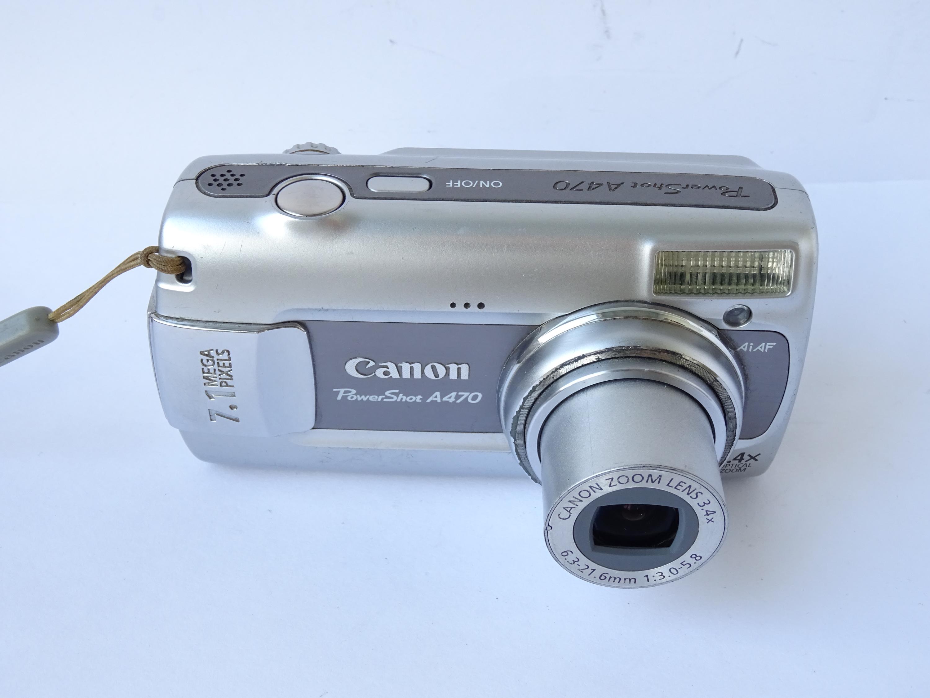 Canon Powershot A470 Compact Digital Camera Silver 7.1MP - Etsy