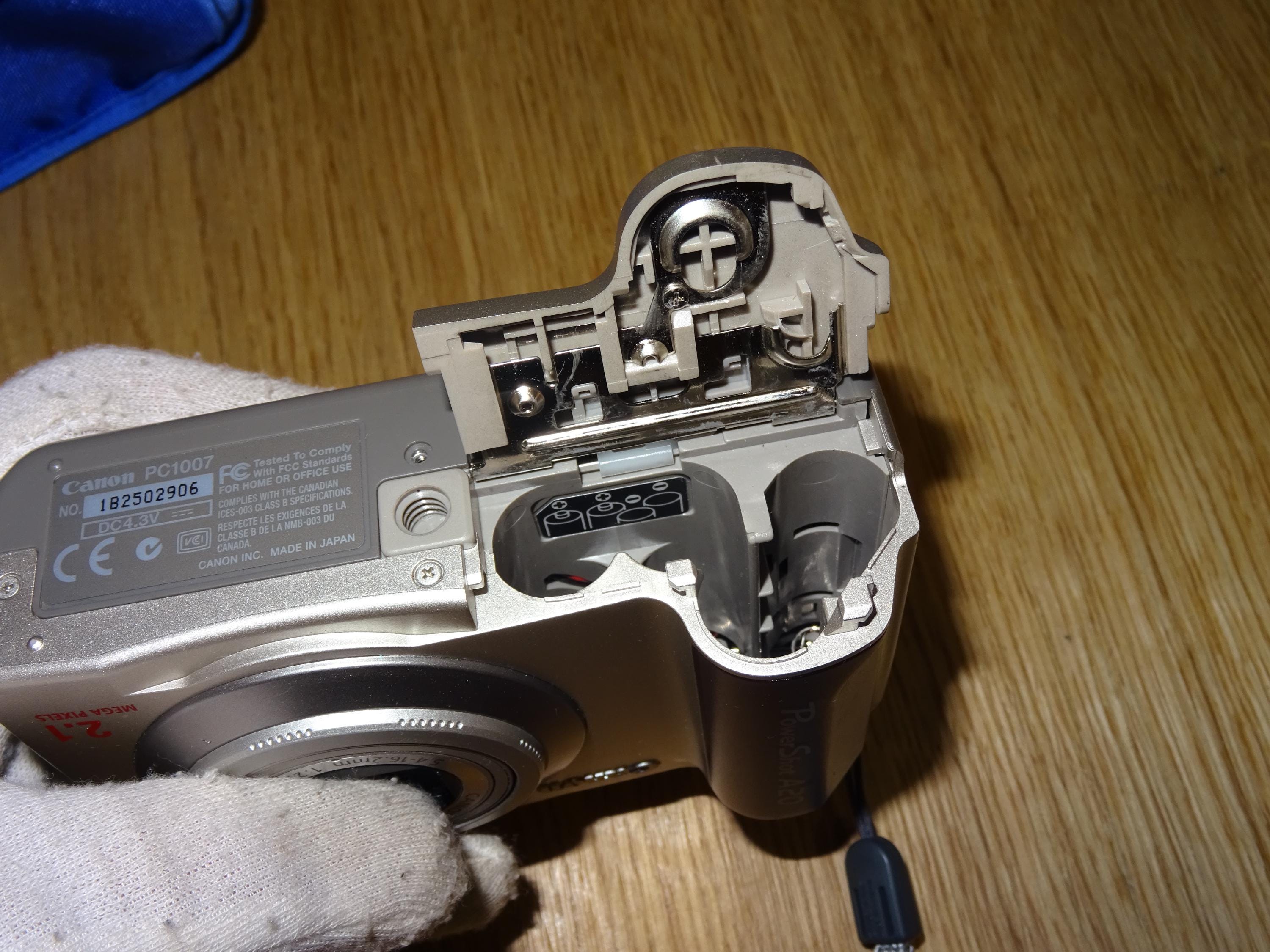 Canon PowerShot A20 コンパクトデジタルカメラ 2.1MP メモリーカード 