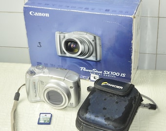 CANON PowerShot SX100 IS 8.0MP Digital Camera PC 1256